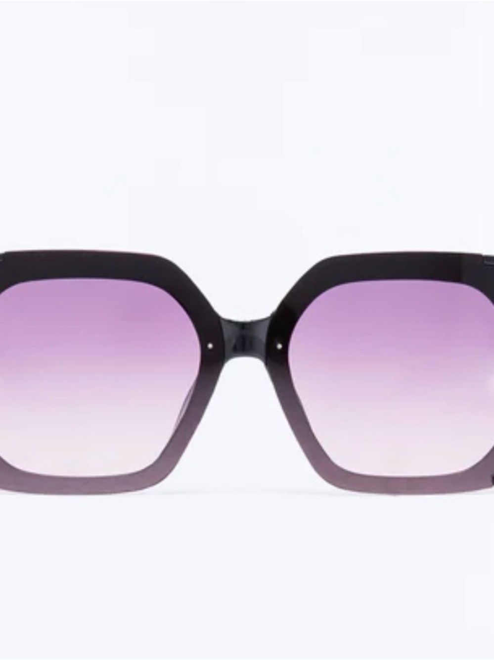 Oversized Square Gradient Sunglasses - Picture 3 of 4